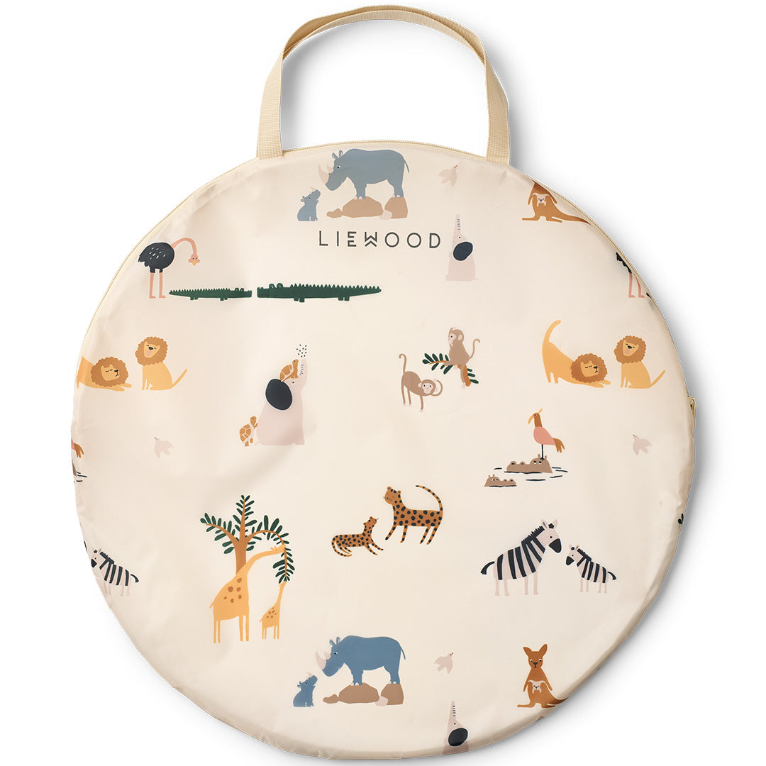 liewood speeltunnel emmanuel - all together sandy - 120 cm | 2