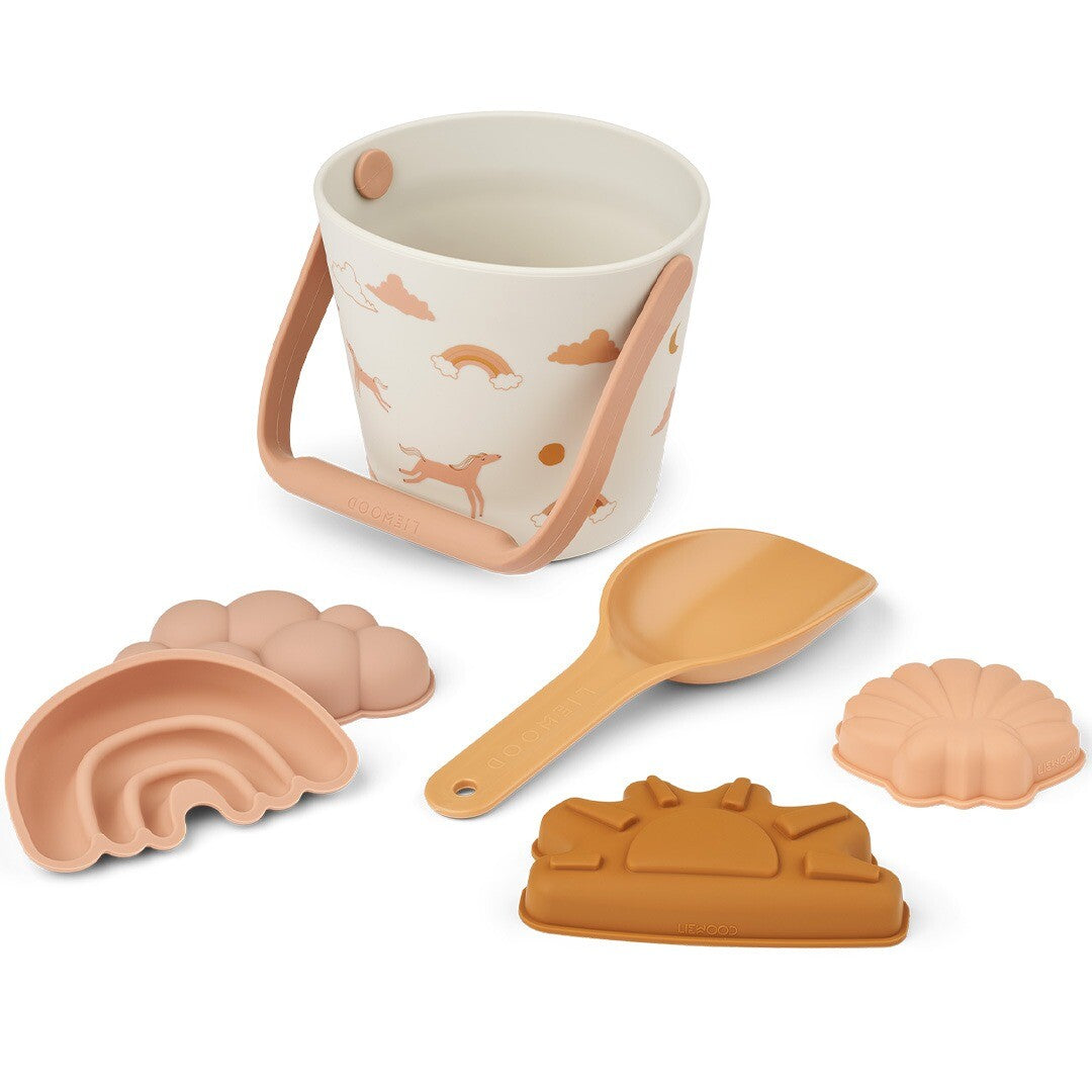 liewood strandset gilma - dream - 6-delig | LW20022-2336 | 0