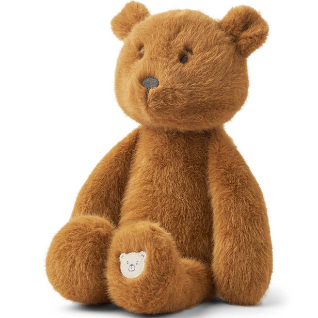 liewood teddybeer berto - golden caramel - 23 cm | LW19353-3050 | 0
