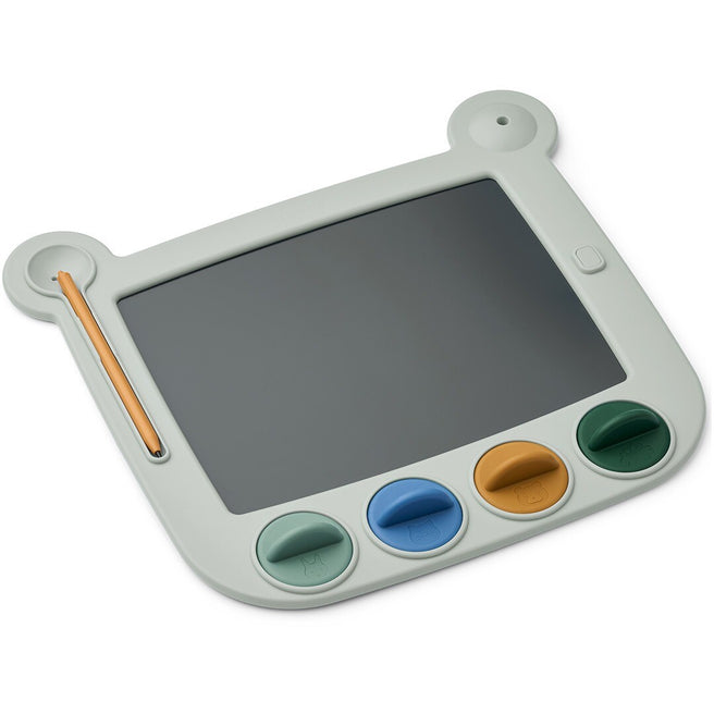 liewood tekentablet met stempels - dove blue   | LW20181-2576 | 0