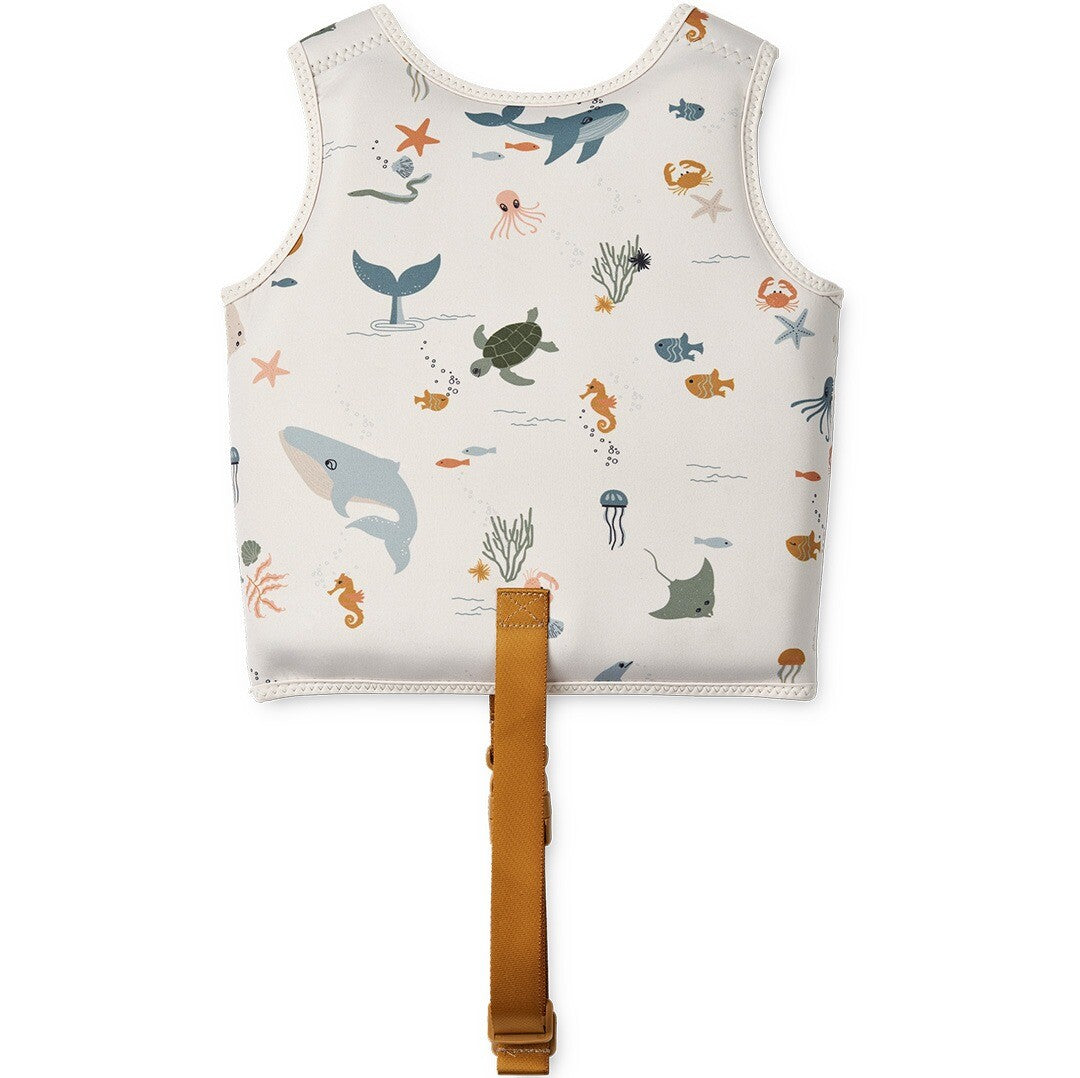 liewood zwemvest dove - sea creature sandy - 11-15 kg    | LW19588-1032-12 | 3