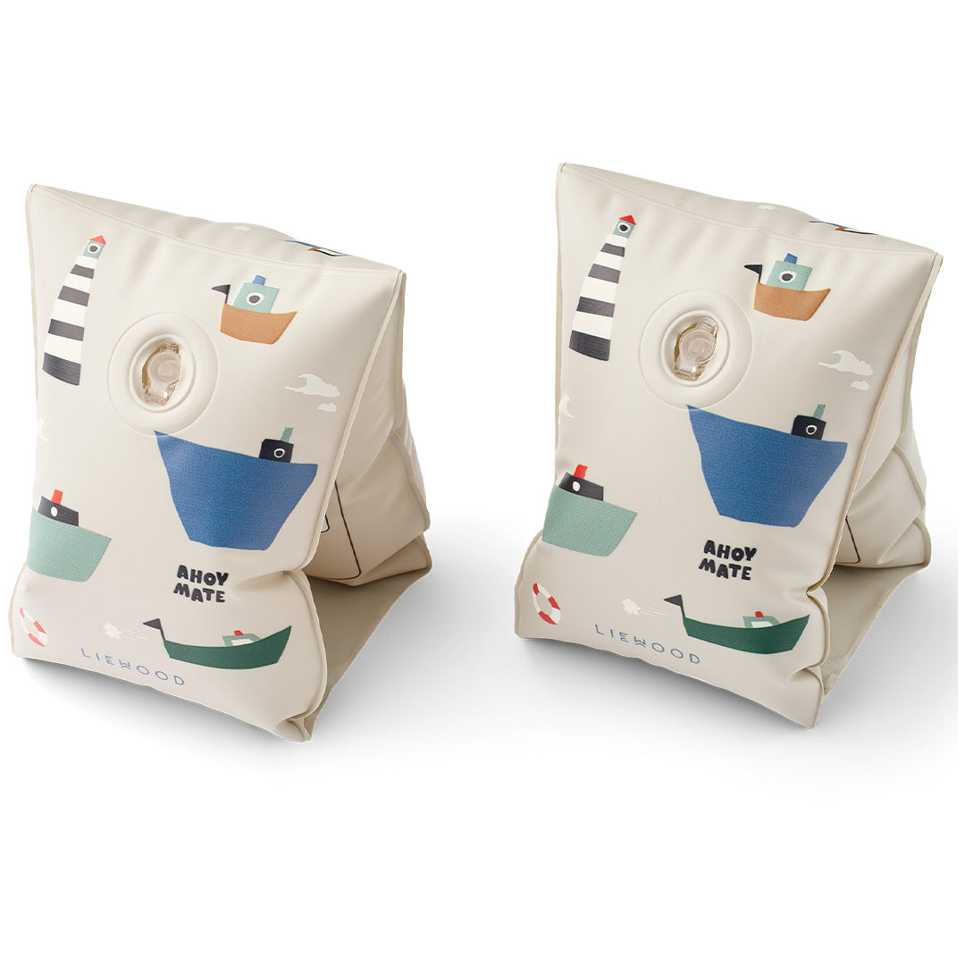 liewood arm zwembandjes shirley - sailing - sandy - 2-6 jaar | LW15543 | 1