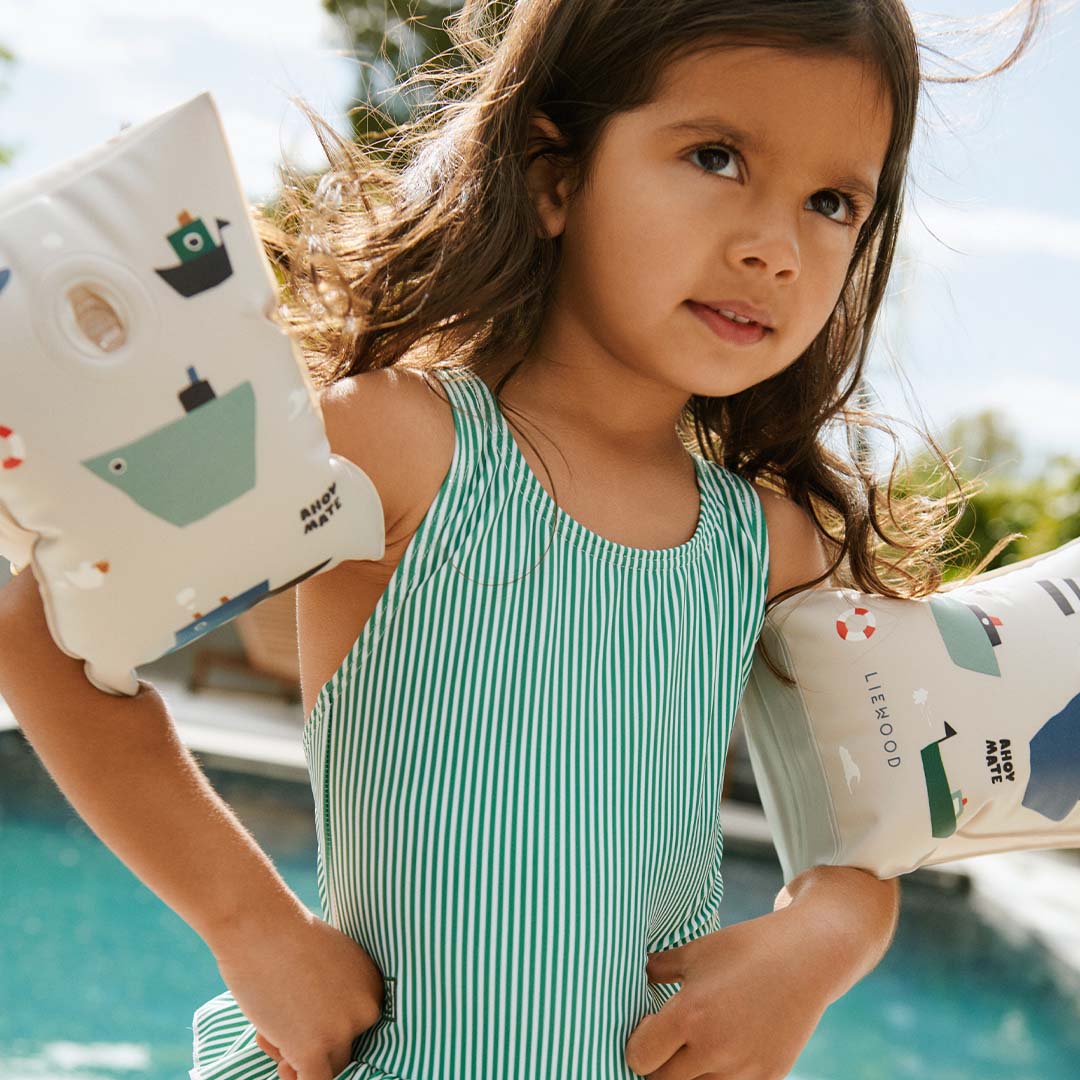 liewood arm zwembandjes shirley - sailing - sandy - 2-6 jaar | LW15543 | 2