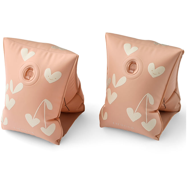 liewood arm zwembandjes shirley - sweethearts - pale tuscany - 2-6 jaar | LW15543 | 1