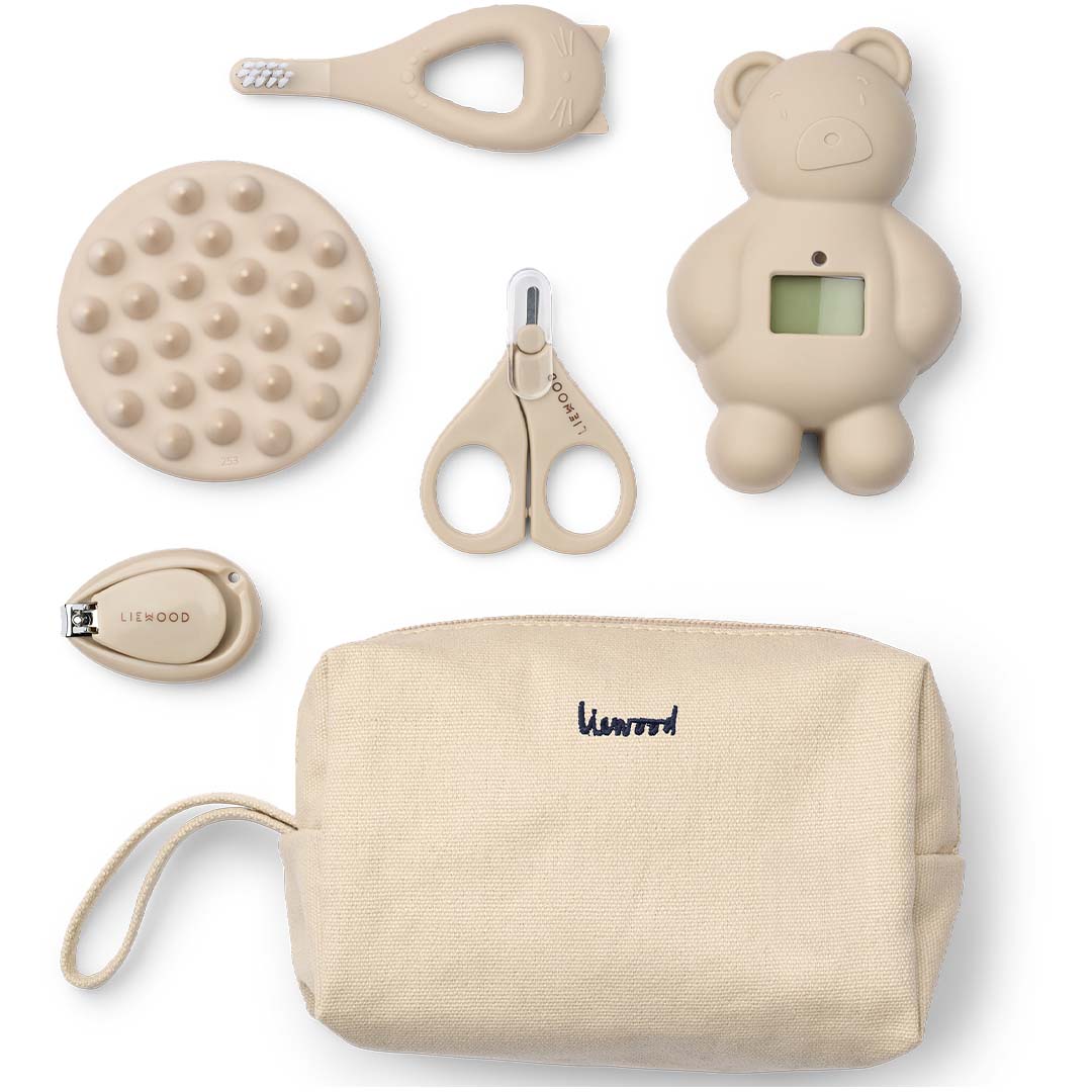 liewood babyverzorgingsset calista - sandy | LW20537 | 2