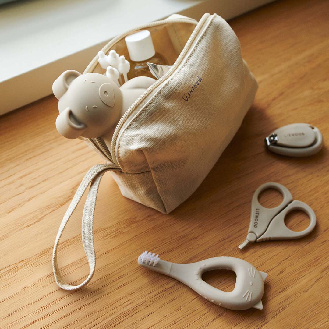 liewood babyverzorgingsset calista - sandy | LW20537 | 3