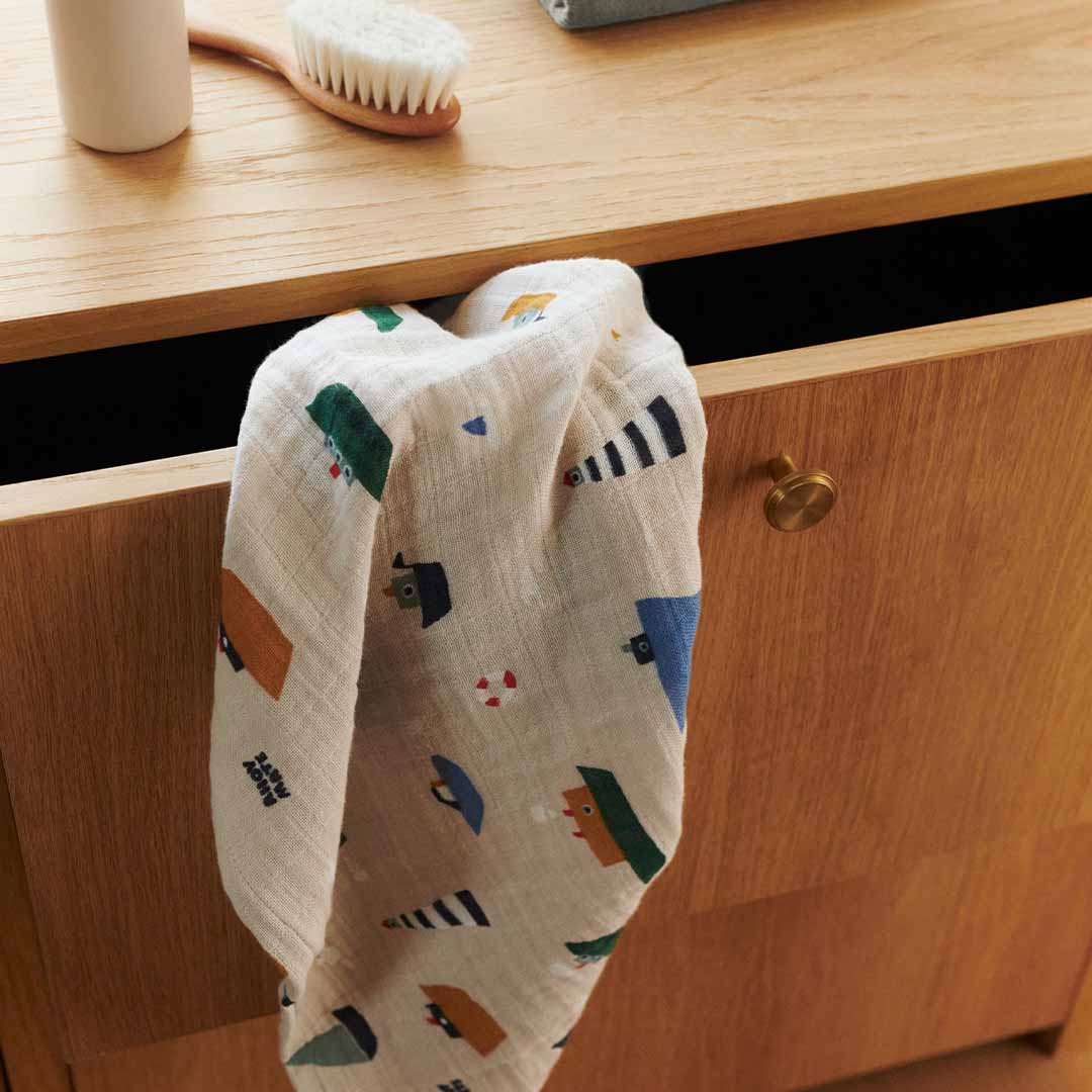 liewood hydrofieldoeken lewis - sailing - dove blue mix - 2st | LW14907 | 3