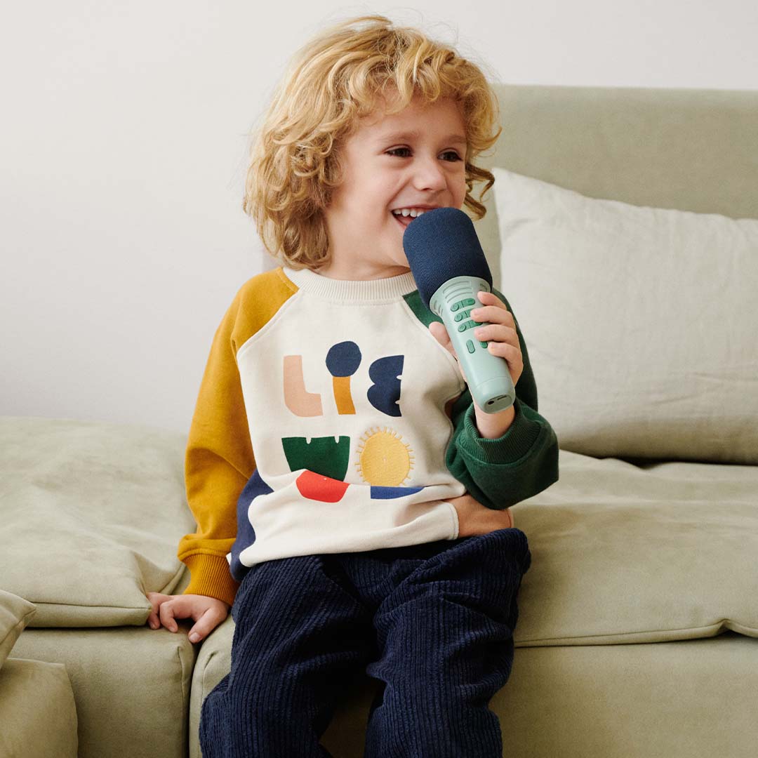 liewood karaoke microfoon beinta - peppermint mix | LW20397 | 3