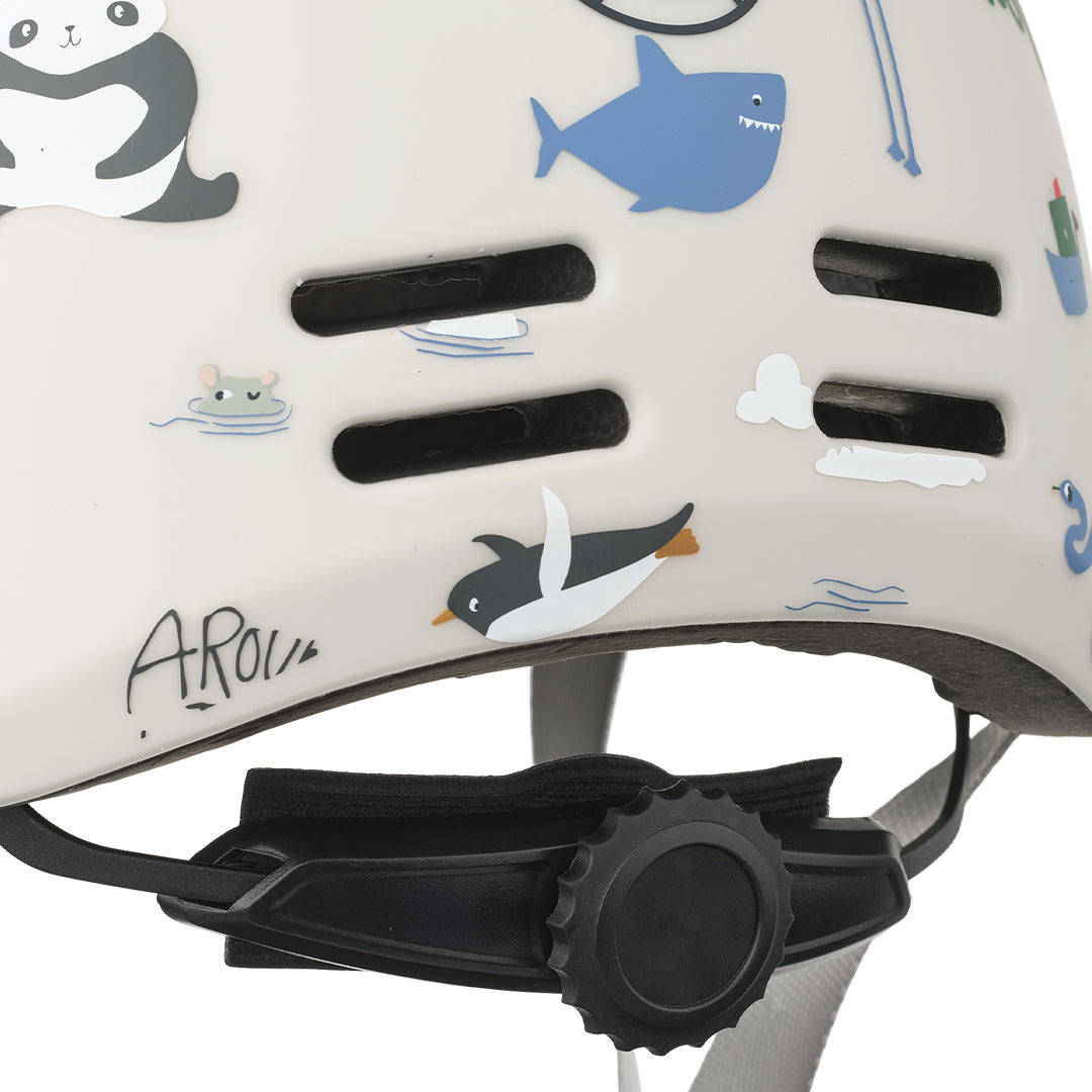 liewood kinderhelm milly - around the world - sandy - xs | LW20652 | 2