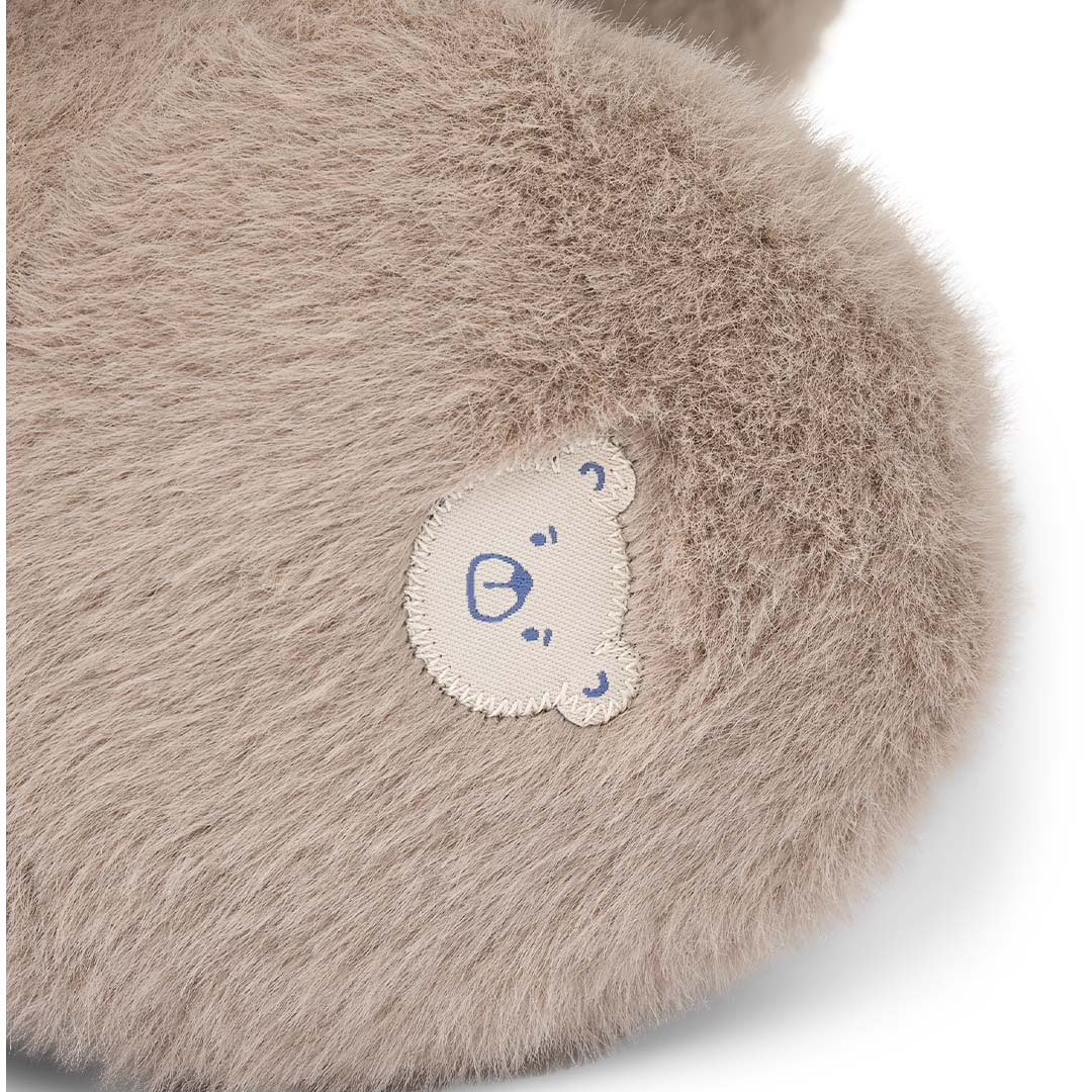 liewood knuffelneushoorn barnaby - stone beige - 66 cm | LW20521 | 4