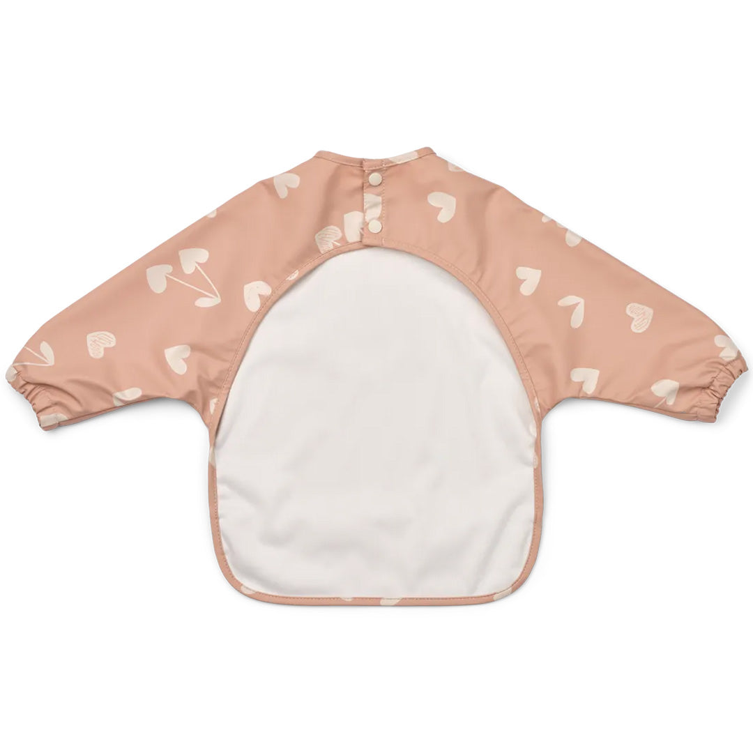 liewood mouwslab met voorvakje merle - sweethearts - pale tuscany | LW18136-2620| 1