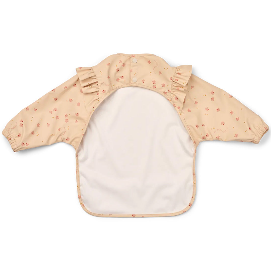 liewood mouwslab met voorvakje merle ruffles - butterfly - apple blossom | LW20321-2614 | 2