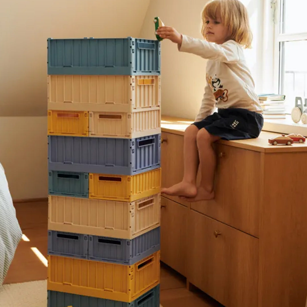 liewood opbergkrat weston - 5 en 10 liter - 2st | LW14677 en LW14549 | 0