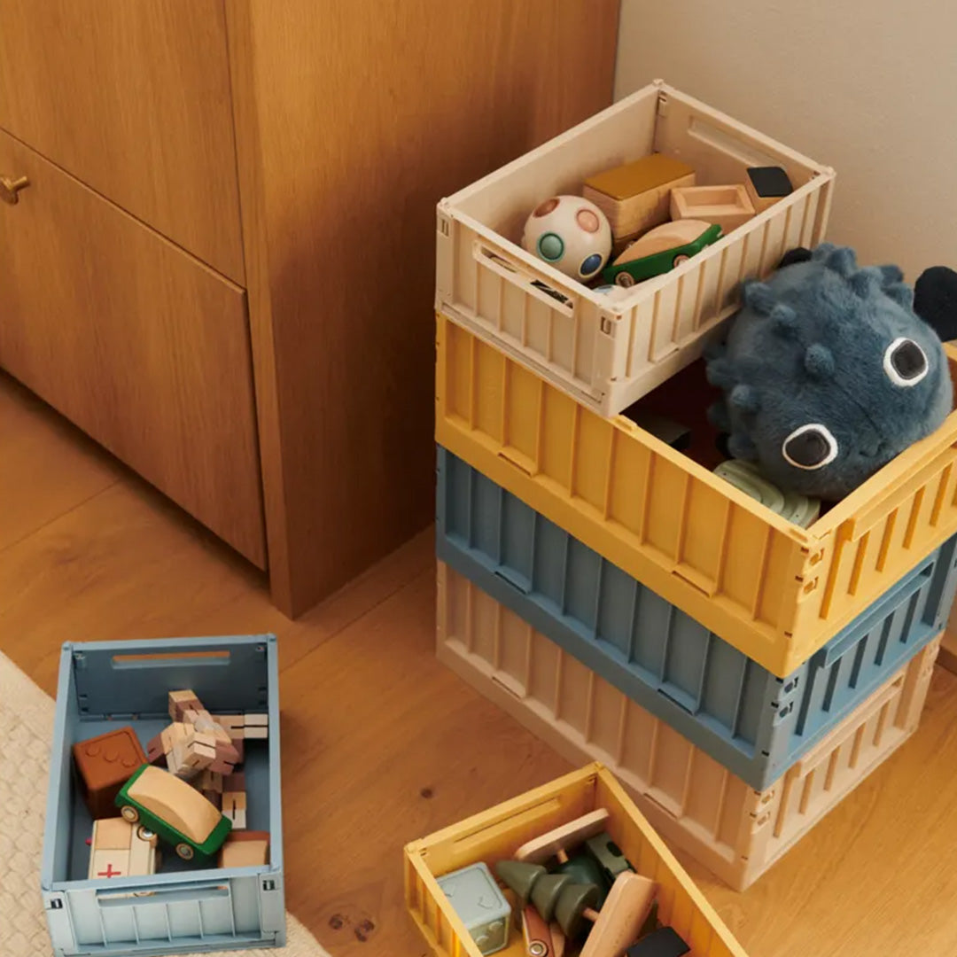 liewood opbergkrat weston - 5 en 10 liter - 2st | LW14677 en LW14549 | 1