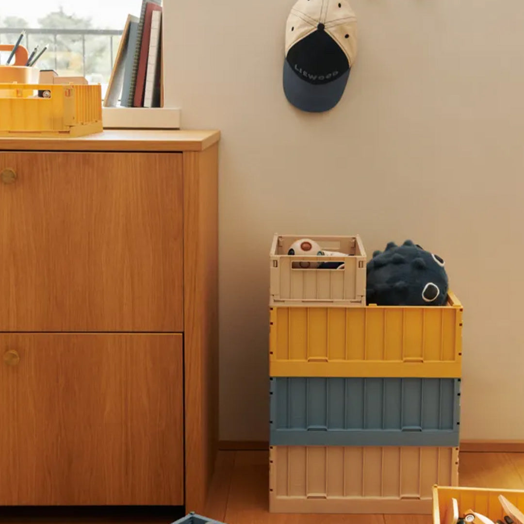 liewood opbergkrat weston - 5 en 10 liter - 2st | LW14677 en LW14549 | 3