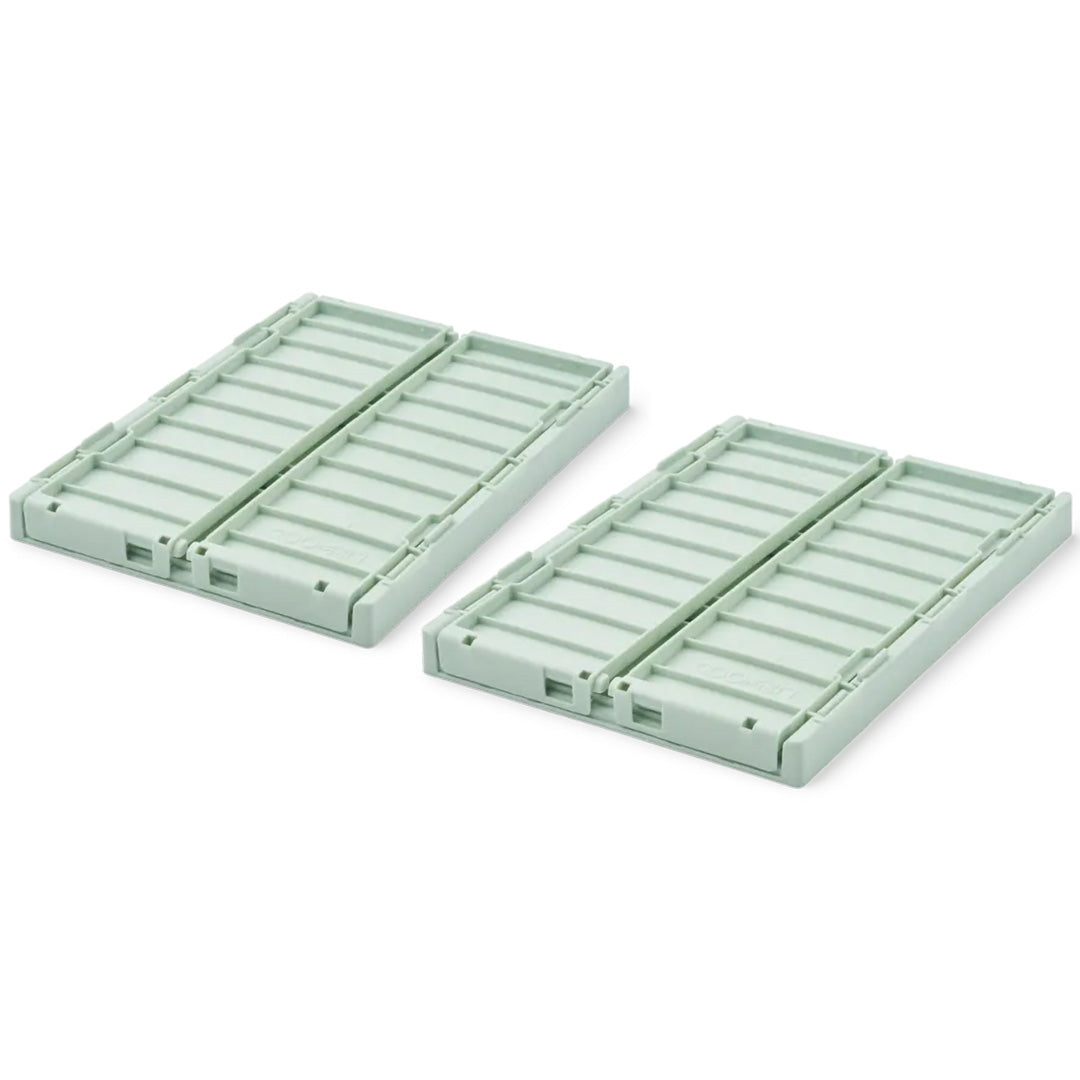 liewood opbergkrat weston - light peppermint - 5 liter - 2st | LW14549-2344 | 1