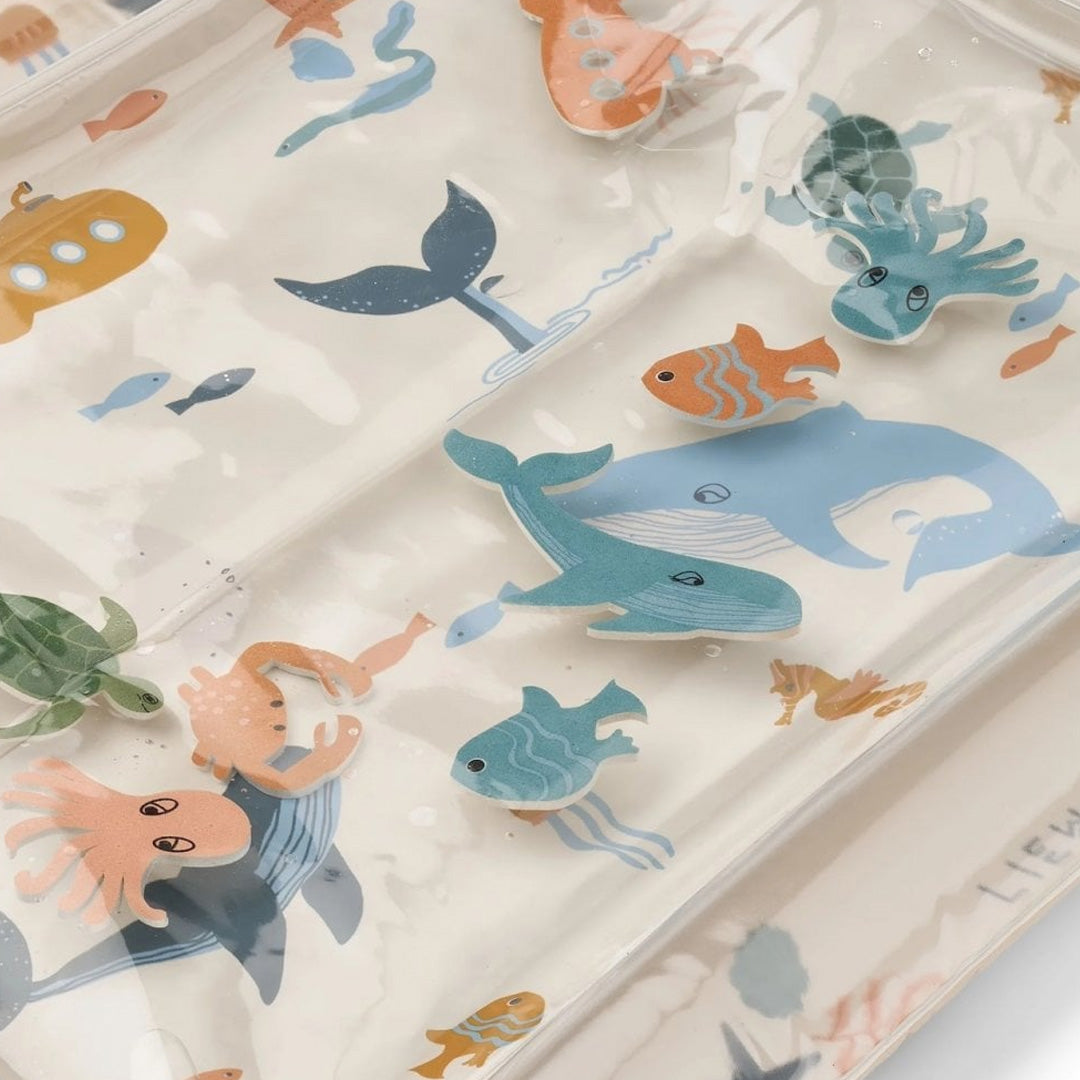 liewood opblaasbaar speelkleed - sea creature sandy | LW19737-1032 | 3