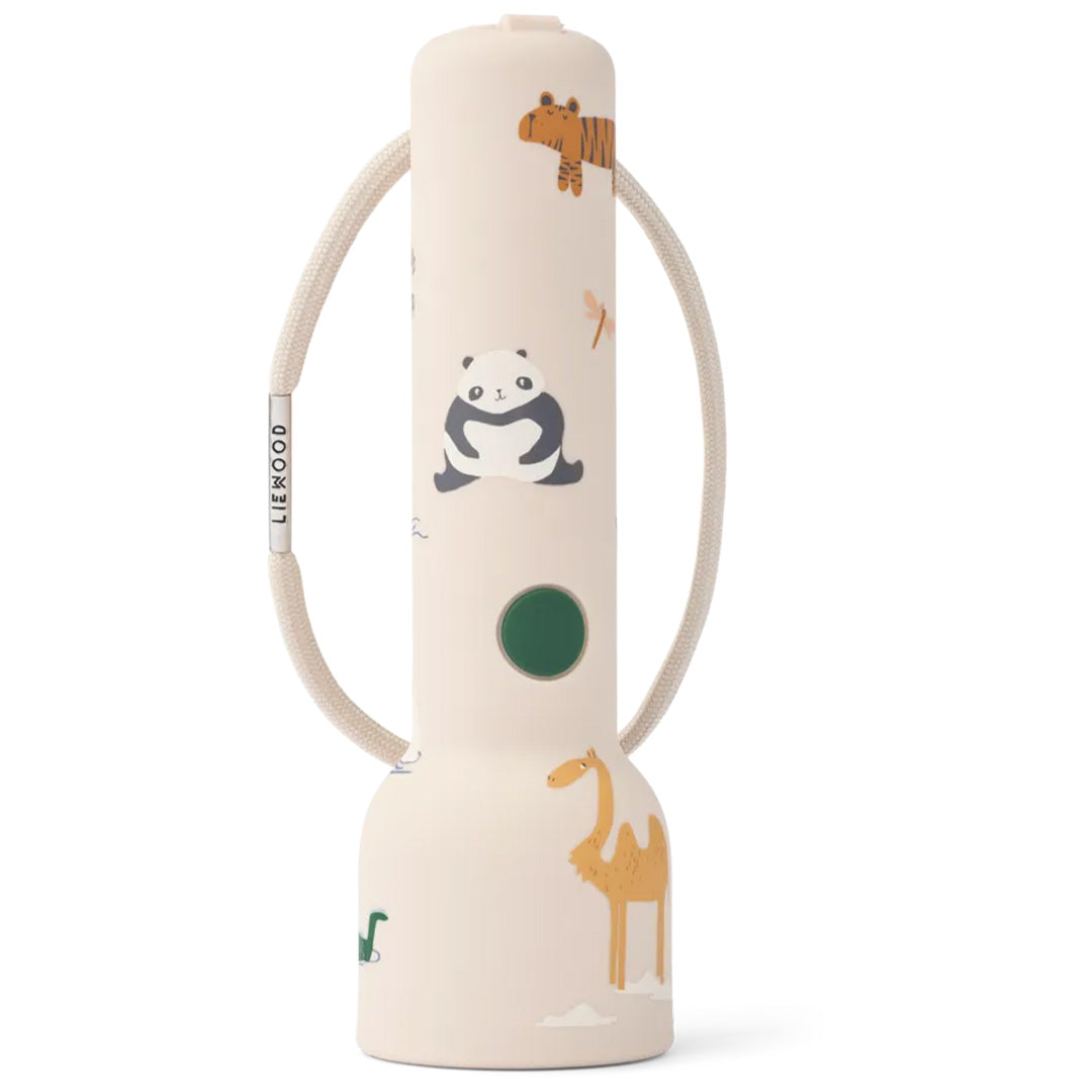 liewood oplaadbare zaklamp gry - around the world - sandy1