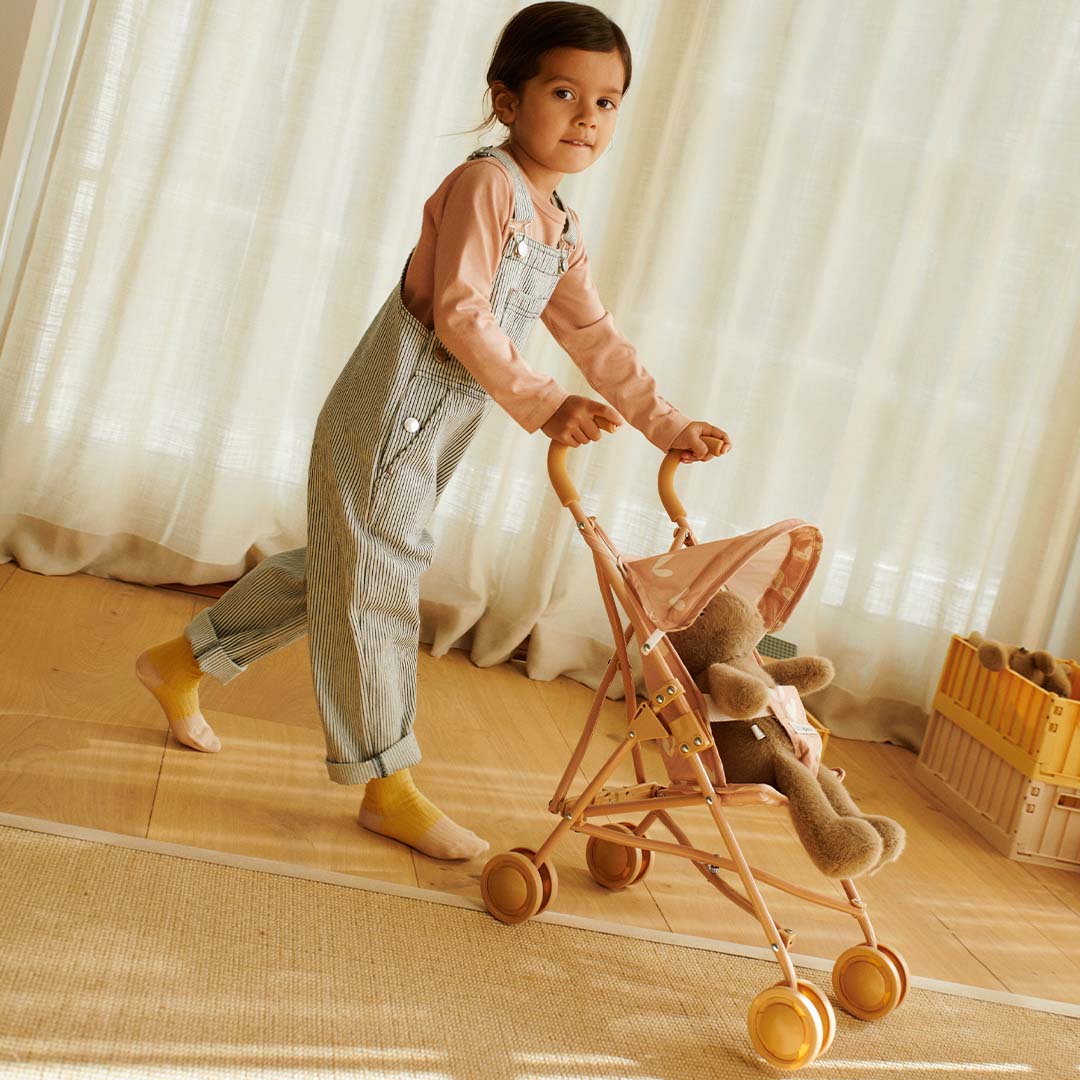 liewood poppenbuggy elsie - sweethearts - pale tuscany | LW19756 | 4