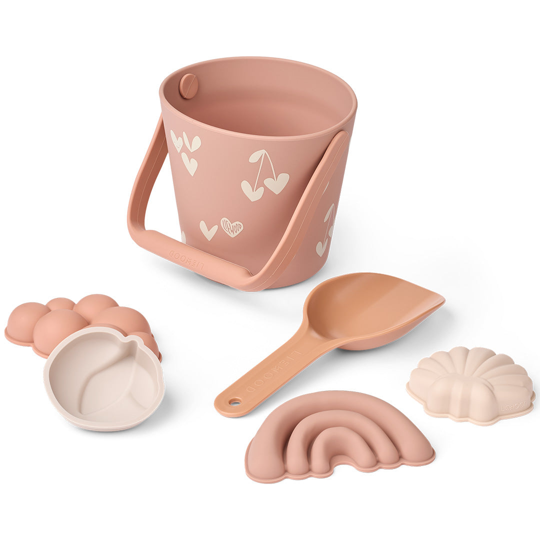 liewood strandset gilma - sweethearts - 6-delig | LW20751 | 1