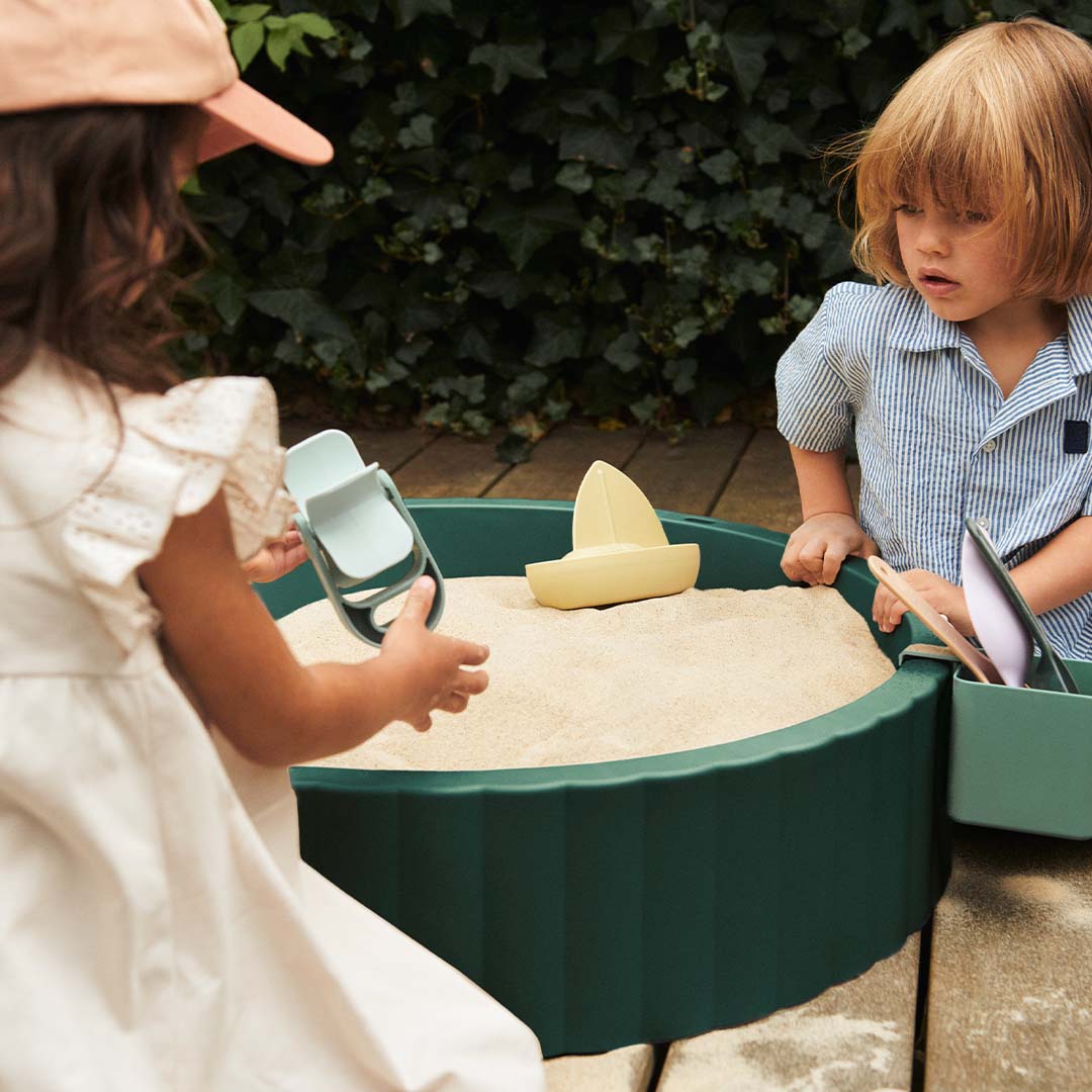 liewood zandbak saul - garden green - sandy | LW20557 | 2