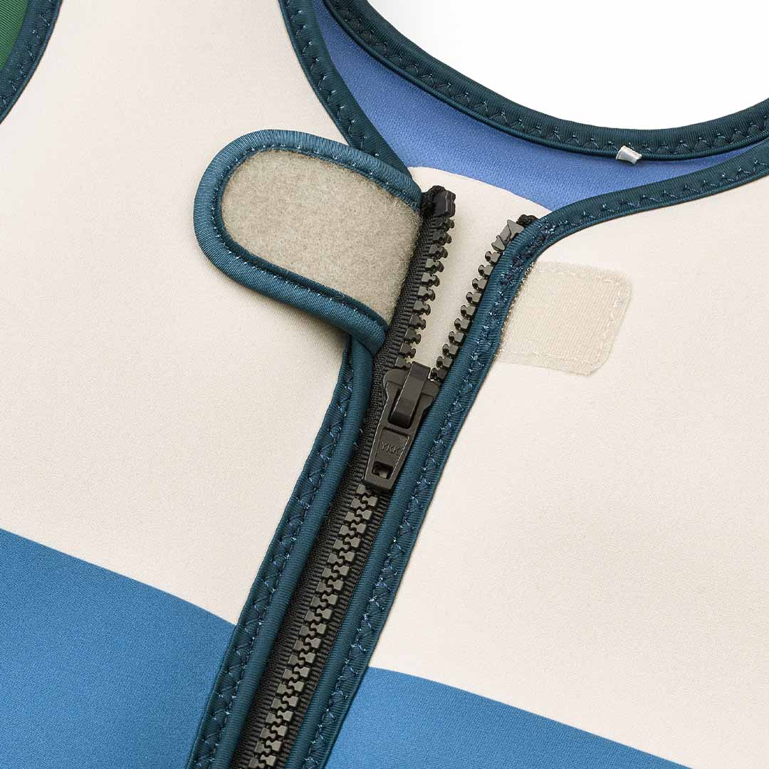 liewood zwemvest dove met mouwen - riverside multi mix - 19-30 kg | LW20502 | 2