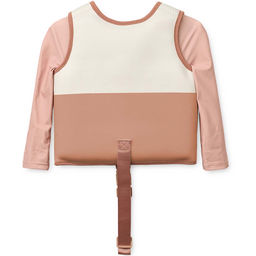 liewood zwemvest dove met mouwen - tuscany rose multi mix - 11-15 kg | LW20502-2142-11-15 | 4
