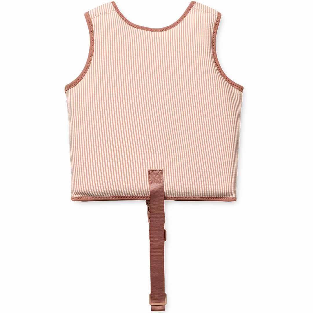 liewood zwemvest dove seersucker - pale tuscany - creme de la creme - 15-19 kg | LW20739 | 2