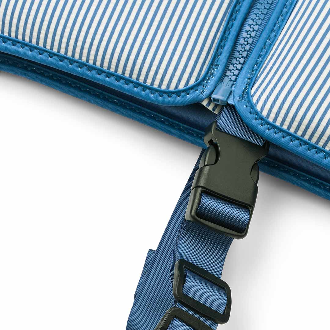 liewood zwemvest dove seersucker - riverside - creme de la creme - 11-15 kg | LW20739 | 3