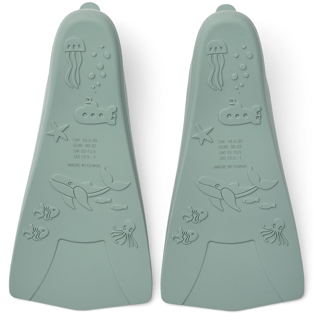 liewood zwemvliezen gustav peppermint - sea - 30-32 | LW20627 | 4