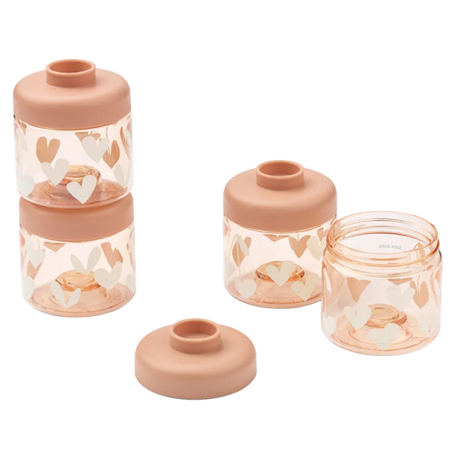 liewood babyvoeding doosjes dominique - sweethearts - pale tuscany - 4st | LW20632-2620