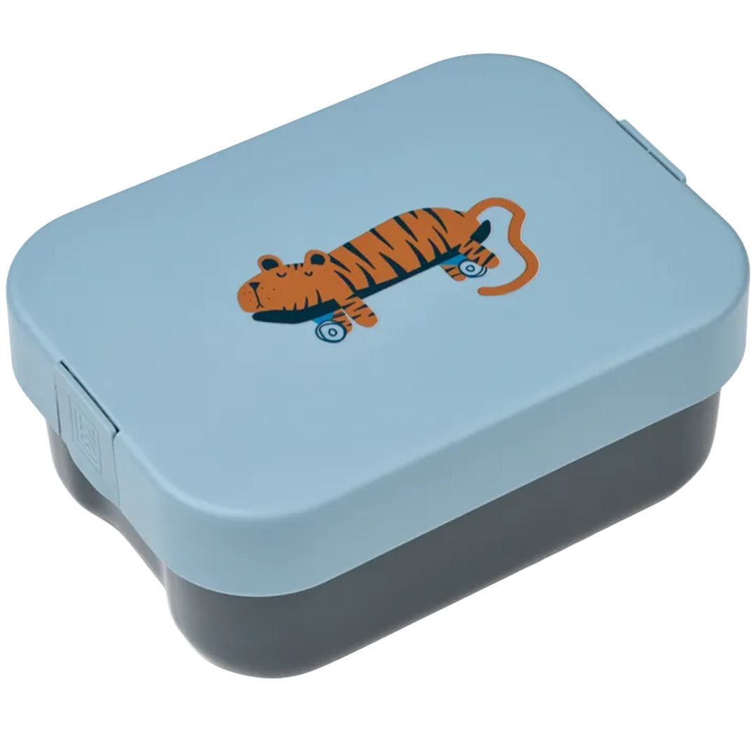 liewood broodtrommel kamil - tiger - beach blue | LW20132-2642 |  1