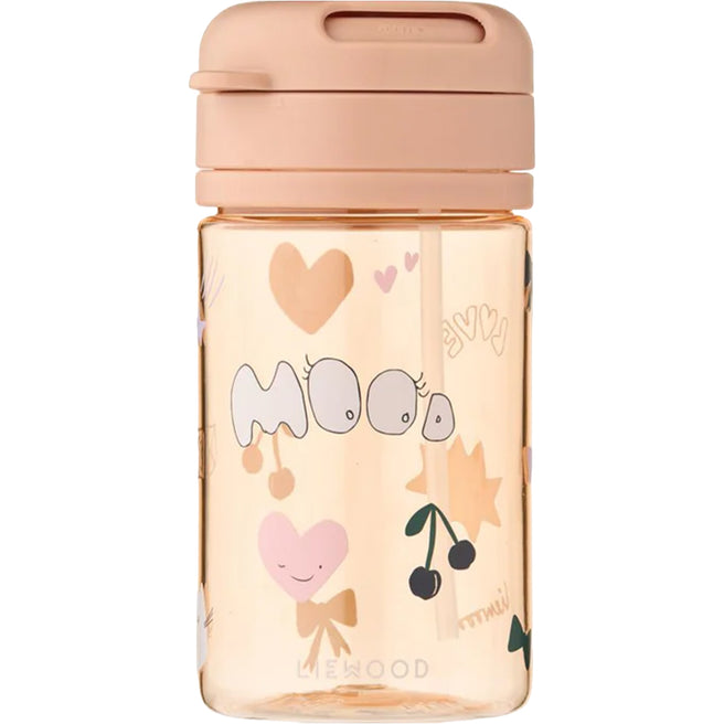 liewood drinkbeker met rietje pavia - mood - pale tuscany - 500 ml | LW20946-2790 | 