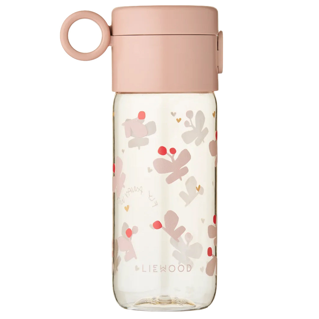 liewood drinkfles clemence - butterfly - apple blossom - 350 ml | LW20622-2606 | 