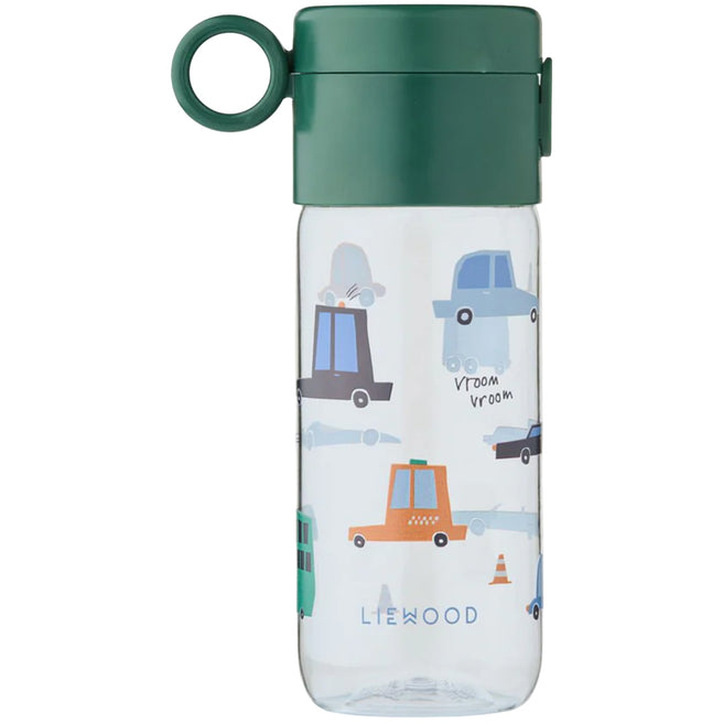 liewood drinkfles clemence - cars - sandy - 350 ml | LW20622-2780  