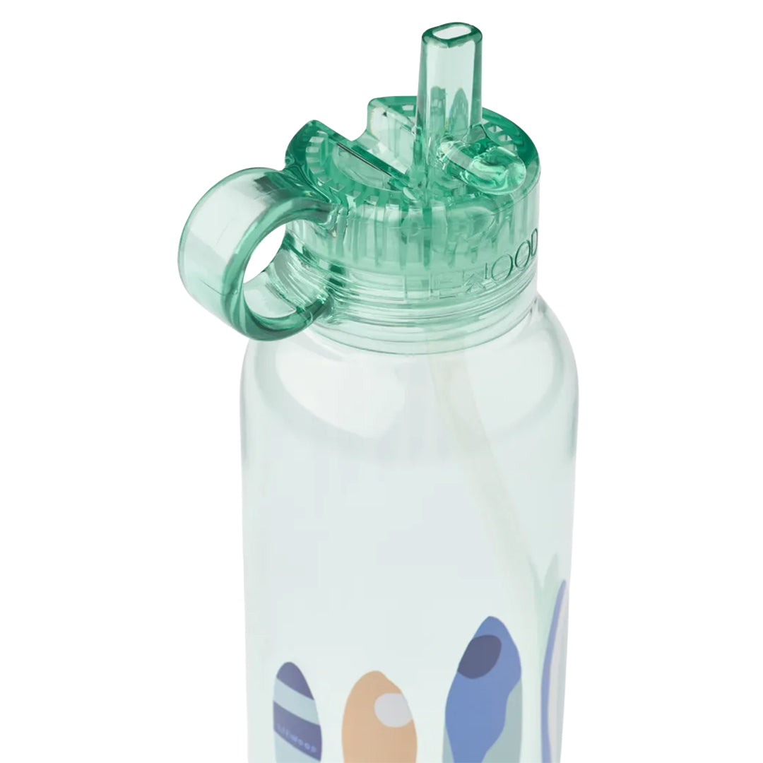 liewood drinkfles yang - boards - light peppermint - 500 ml | LW20631-2605 | 2