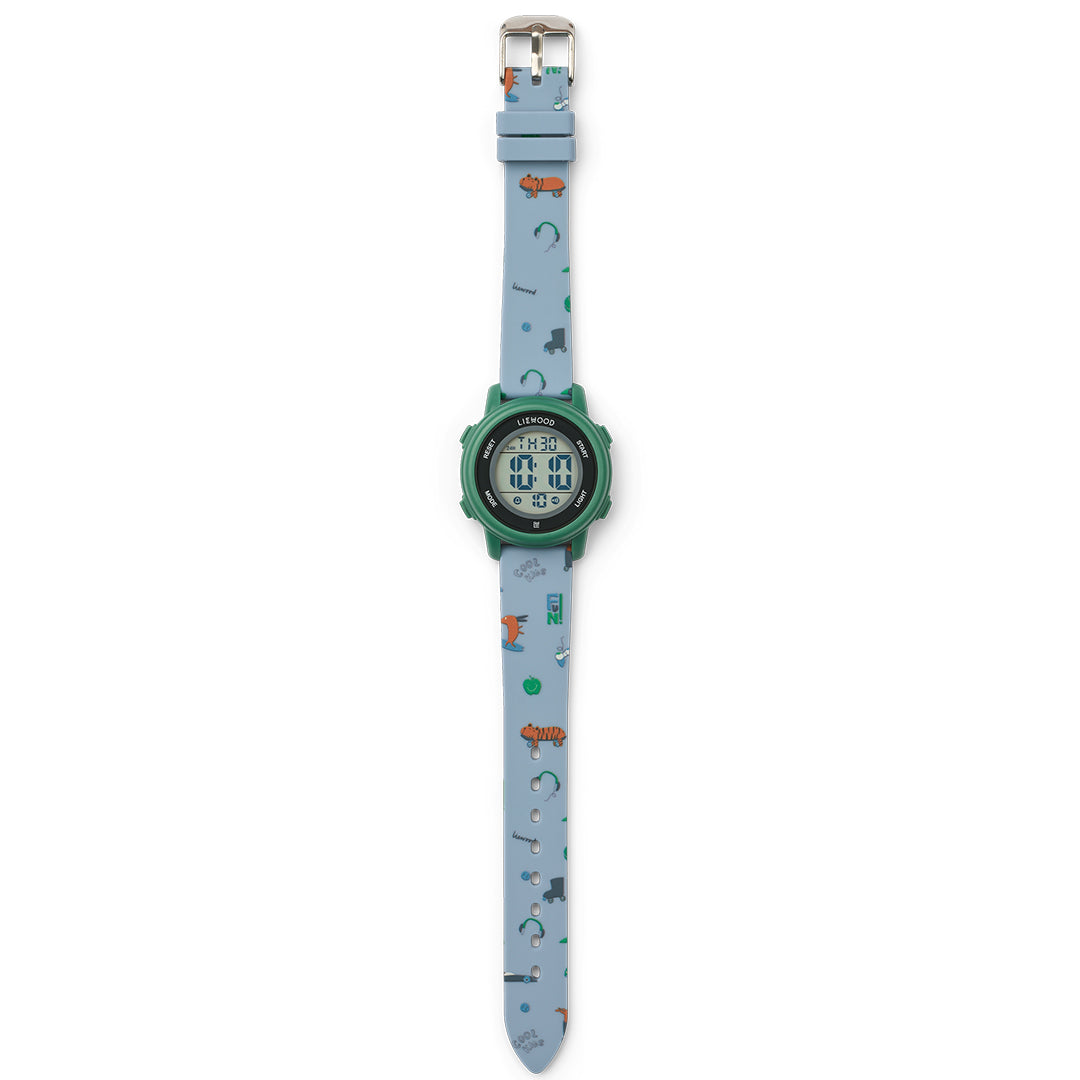 liewood kinderhorloge sussi - fun - beach blue