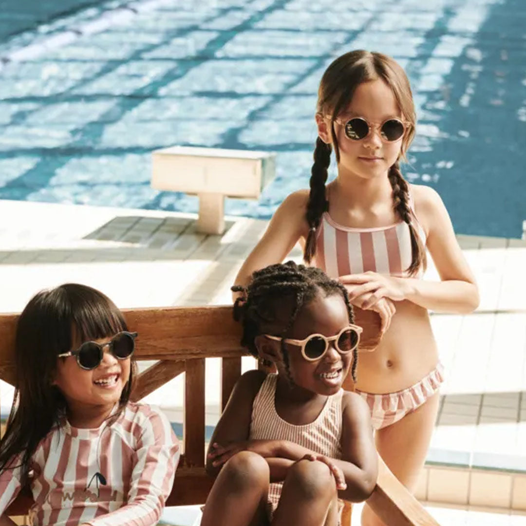 liewood kinderzonnebril darla - rose transparent - 4-10 jaar | LW20087-2452 | 3