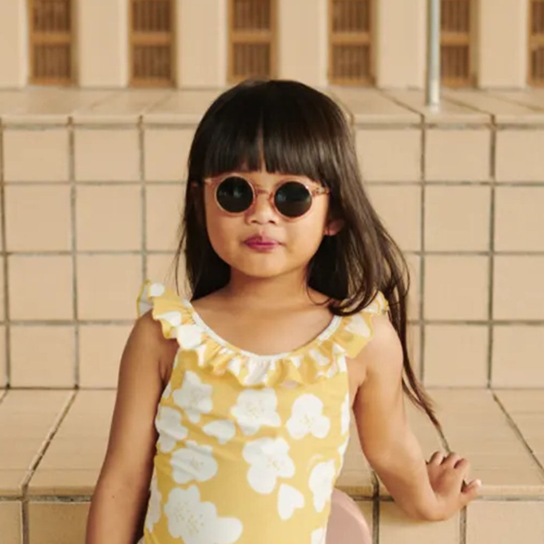 liewood kinderzonnebril darla - rose transparent - 4-10 jaar | LW20087-2452 | 5