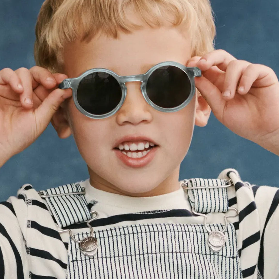 liewood kinderzonnebril darla - whale blue transparent - 4-10 jaar | LW20087-2496 | 3