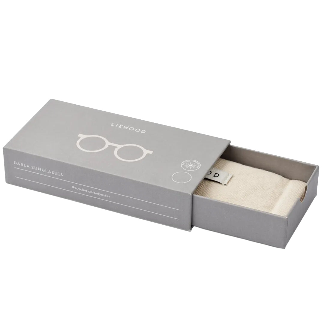 liewood kinderzonnebril darla - mustard transparent - 1-3 jaar | LW20088-2495 |  3