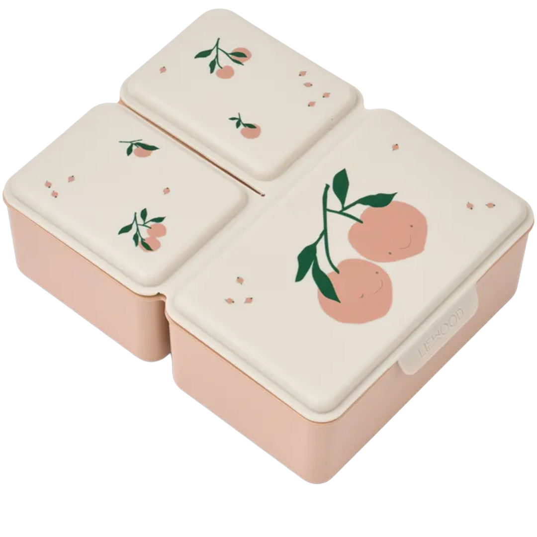 liewood lunchbox driss - peach me - sea shell | LW19266-2522 | 1