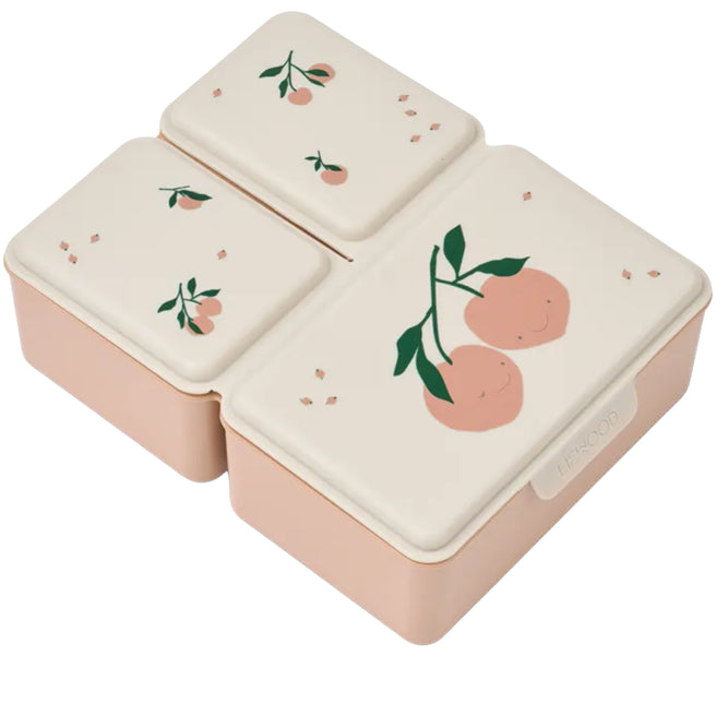 liewood lunchbox driss - peach me - sea shell | LW19266-2522 | 1