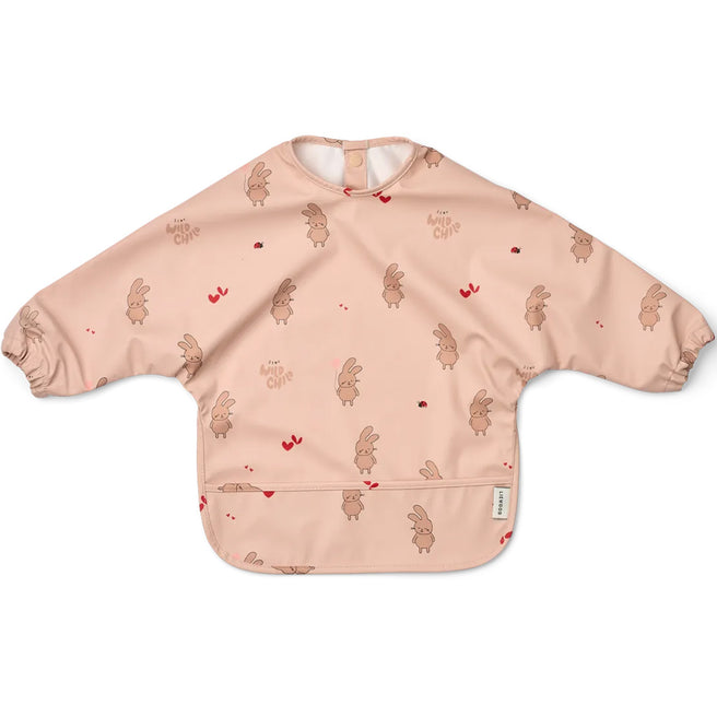 liewood mouwslab met voorvakje merle - wild child - rosey | LW18136-2875 | 
