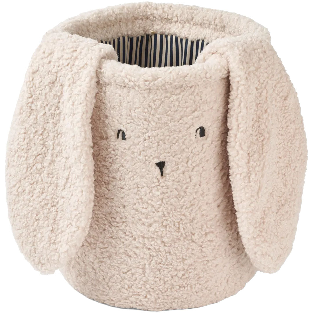 liewood opbergmand konijn - morley - mist | LW21174-1500 | 
