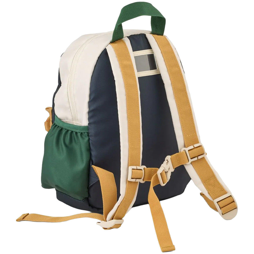 liewood peuterrugzak andreas - bear - classic navy multi mix - 27 cm | LW20350-2124 | 3