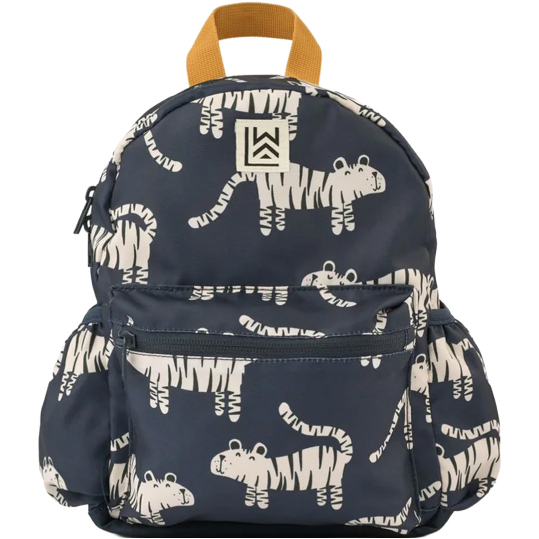 liewood peuterrugzak andreas - tiger - classic navy - 27 cm | LW19643-2784 | 