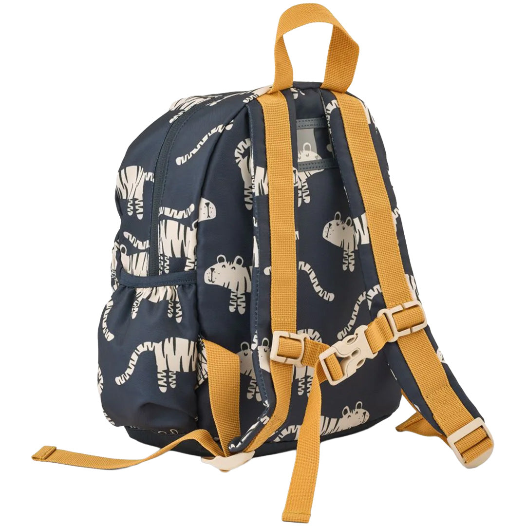 liewood peuterrugzak andreas - tiger - classic navy - 27 cm | LW19643-2784 | 3
