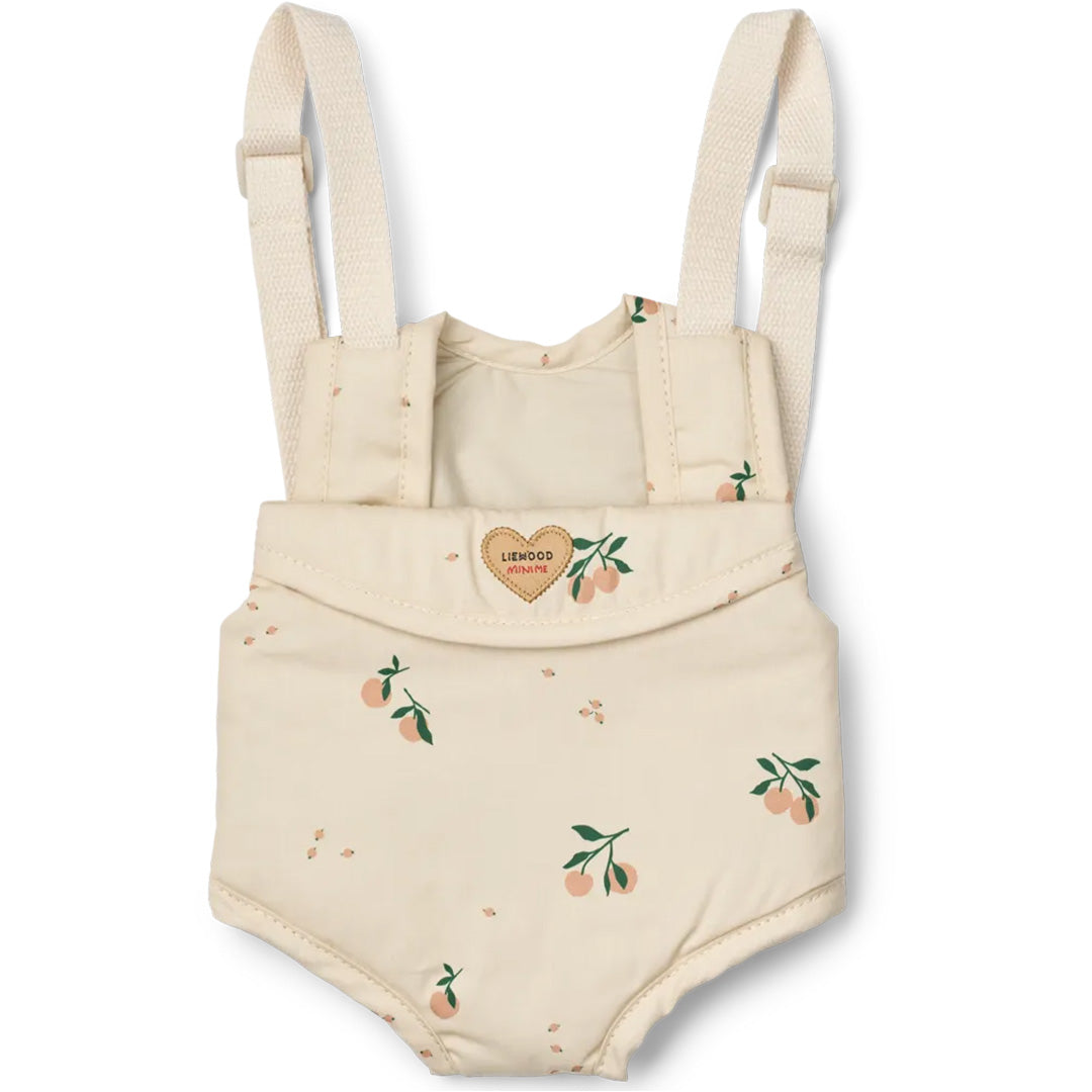 liewood poppendraagzak eleanor - mini me peach - seashell | LW21084-3229
