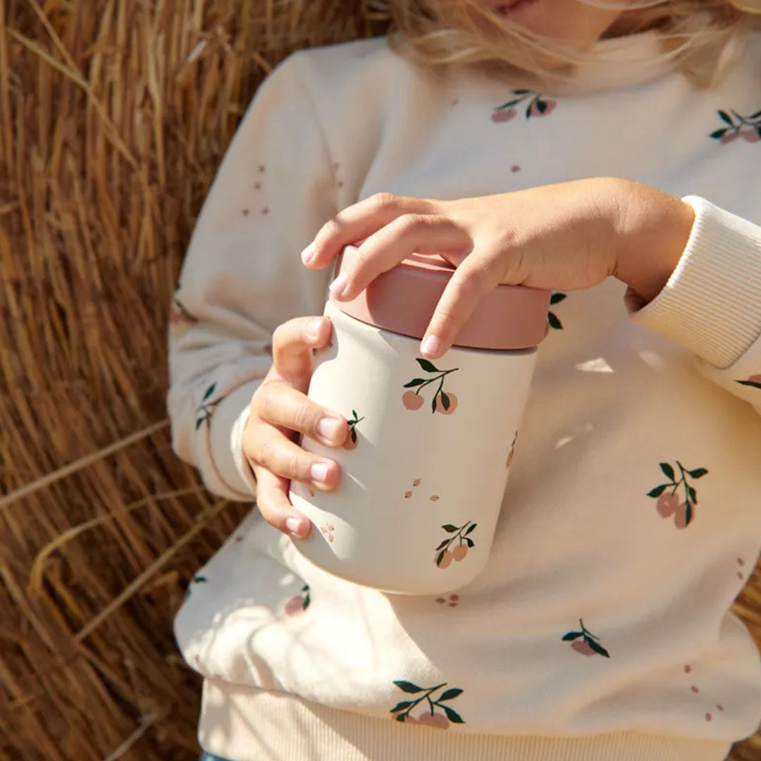 liewood rvs thermos container kiani - 350 ml met kind